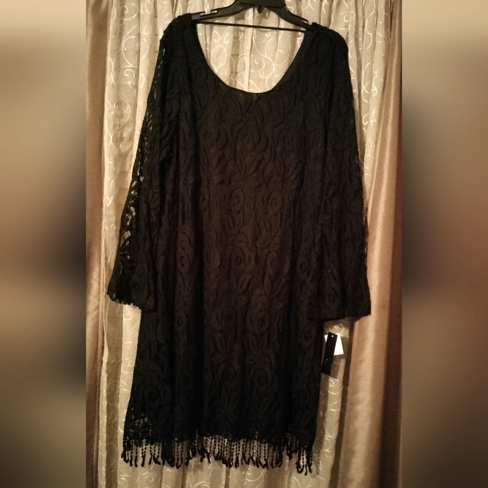 Women's Black Lace Dress